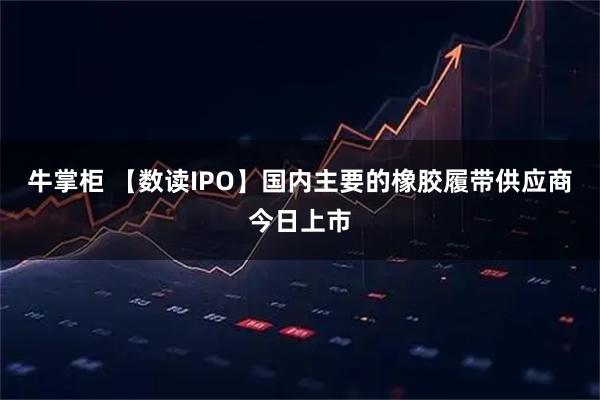 牛掌柜 【数读IPO】国内主要的橡胶履带供应商今日上市